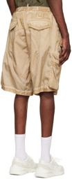 Dsquared2 Beige Nylon Shorts