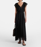 Eres Concert silk midi dress