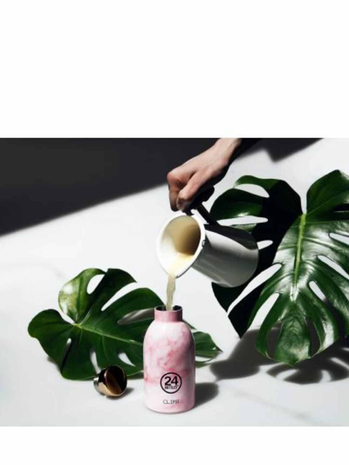 24BOTTLES 330ml Pink Marble Clima Bottle