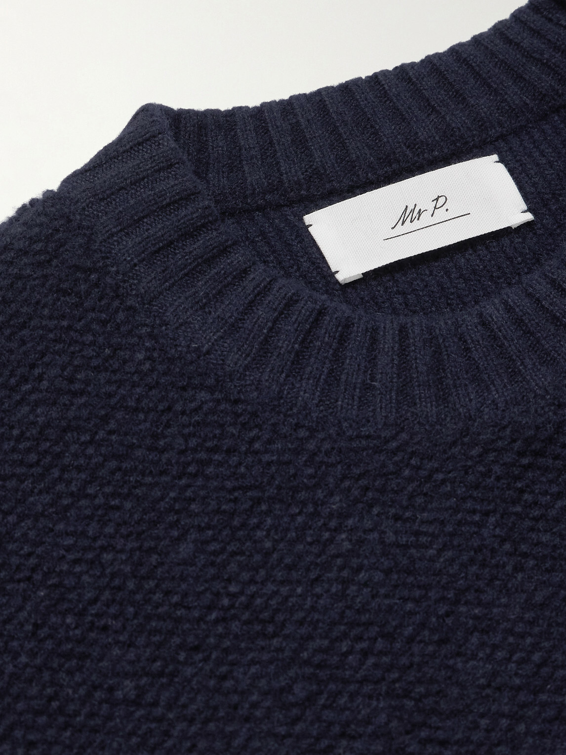 Mr P. - Cashmere Sweater - Blue