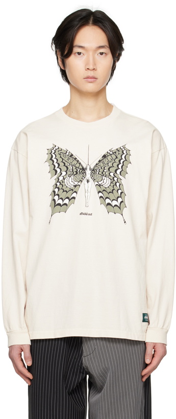Photo: Afield Out Off-White Transform Long Sleeve T-Shirt