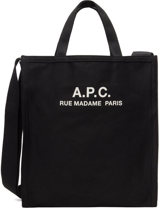 Photo: A.P.C. Black Recovery Shopping Tote