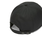 Stone Island Men's Ghost Cotton Canvas Cap in Black 