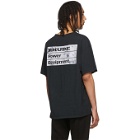 Rhude Black Power Equipment T-Shirt