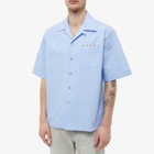 Marni Men's Logo Vactaion Shirt in Iris Blue