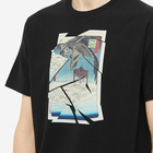 Maharishi Men's Cubist Eagle T-Shirt in Black