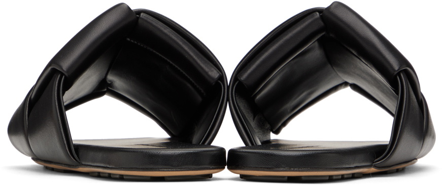Bottega Veneta Black Patch Sandals Bottega Veneta