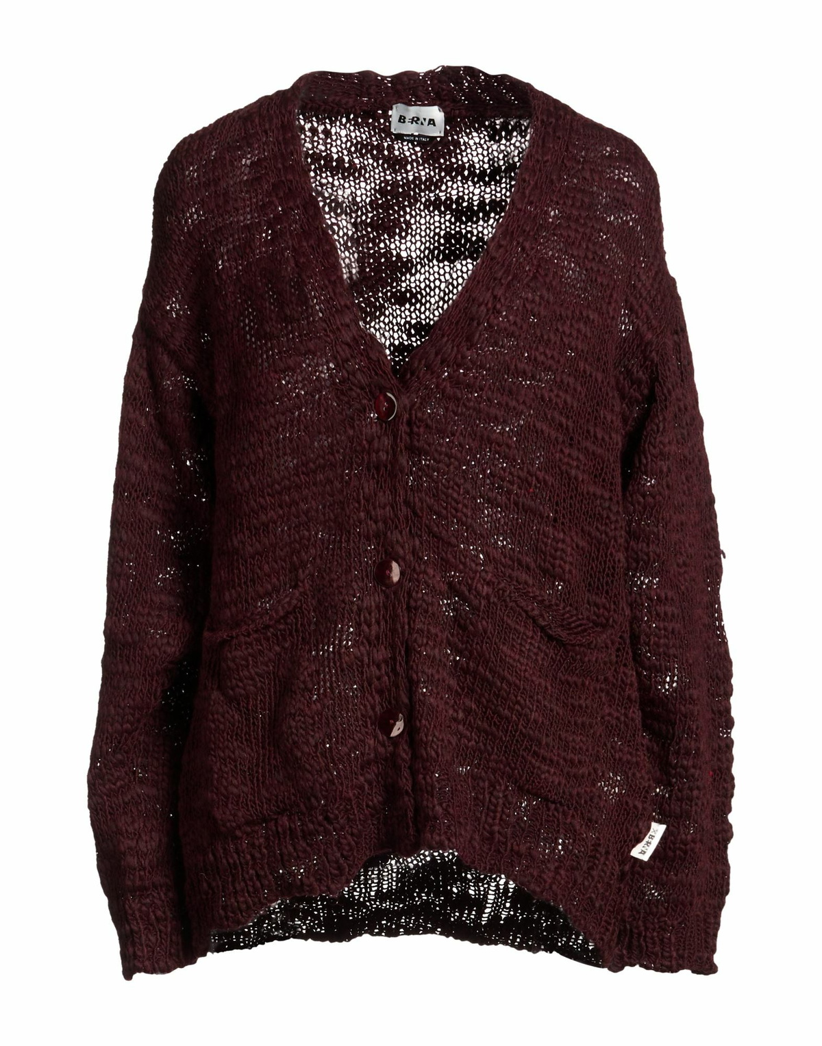 Berna Womens Cardigan Burgundy