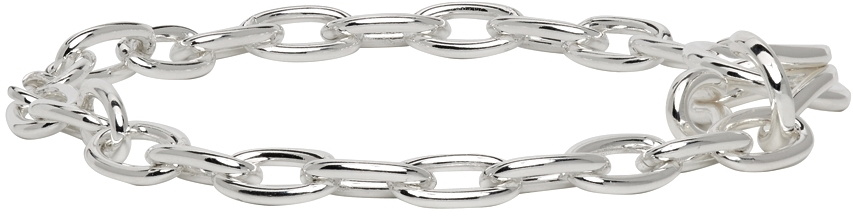 Saskia Diez Silver Boyfriend Bracelet