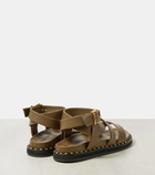 Jimmy Choo Blaise leather sandals