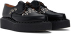 Comme des Garçons Homme Plus Black George Cox Edition Diano Eyelets Derbys
