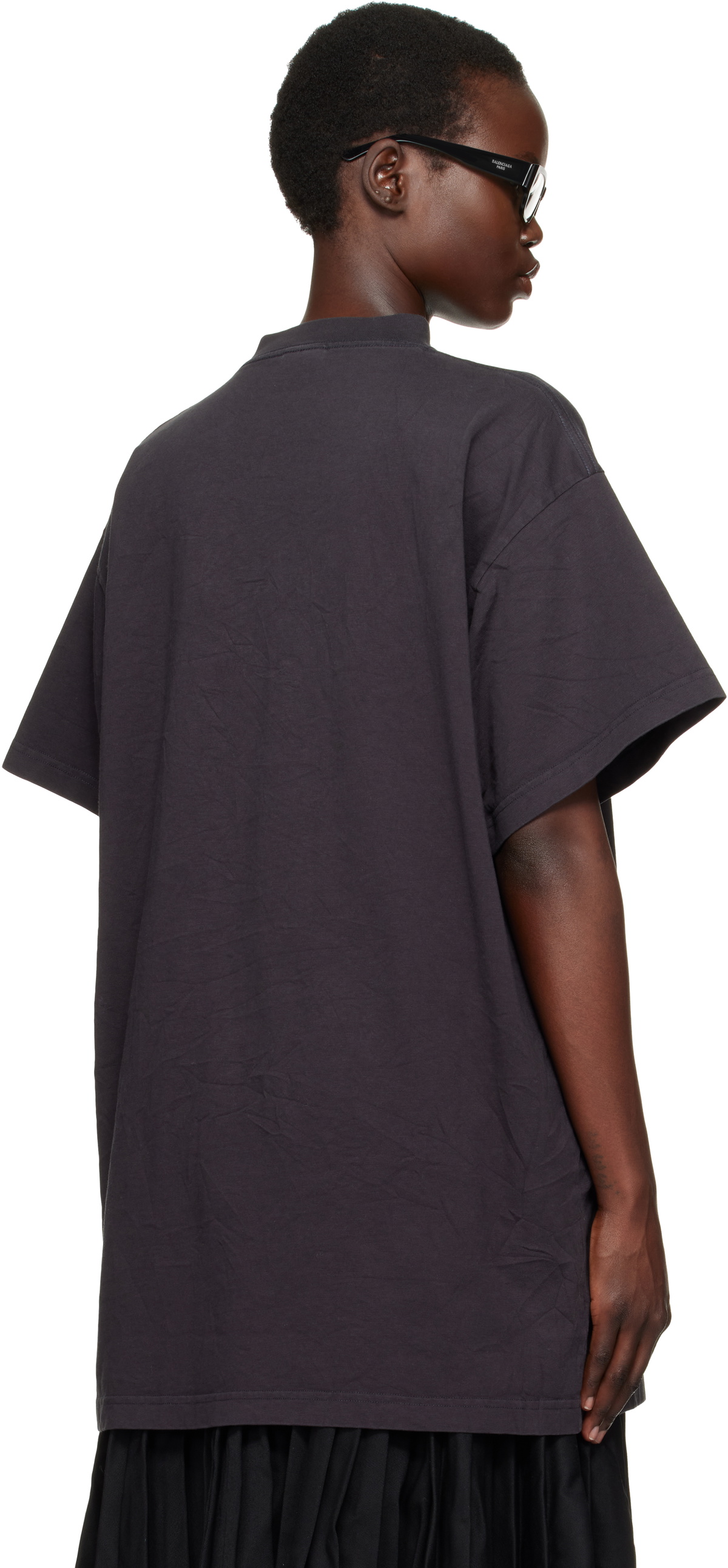 Balenciaga Black 'Balenciaga Boxing' Oversized T-shirt Balenciaga Black 'Balenciaga Boxing' Oversized T-shirt