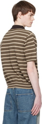 Carne Bollente Brown Pin-Up Patrol Polo