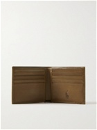 POLO RALPH LAUREN - Logo-Print Leather Billfold Wallet - Green