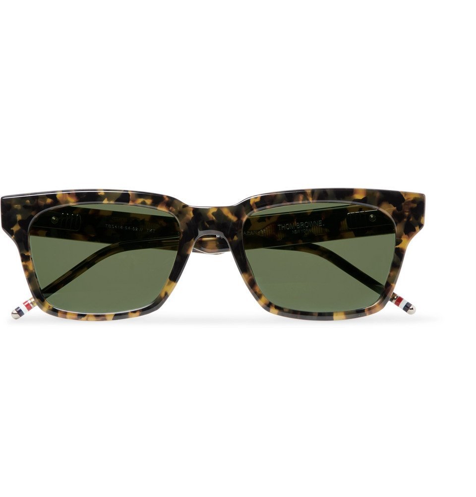 Thom Browne - 418 Square-Frame Tortoiseshell Acetate