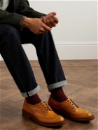 Tricker's - Bourton Leather Brogues - Brown