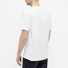 Comme des Garçons Play Men's Heart Logo T-Shirt in White/Black