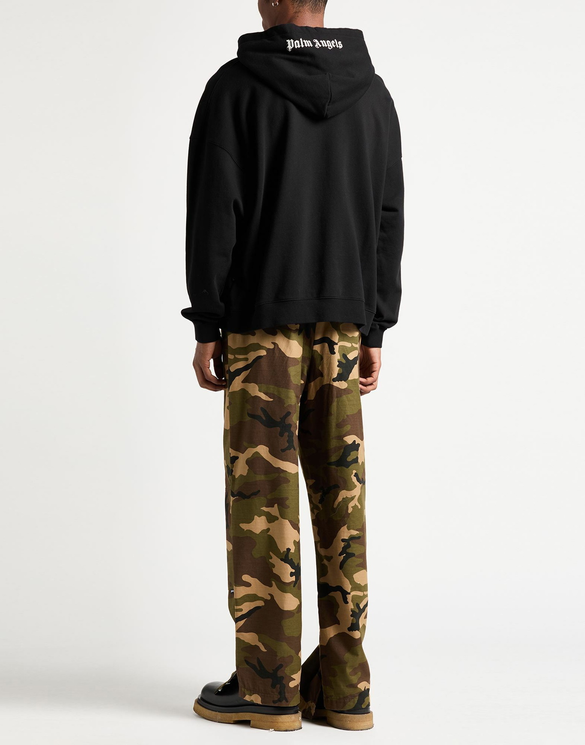 Palm Angels Mens Sweatshirt in Black