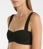 Galvan Nyx knit bralette