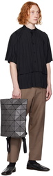 HOMME PLISSÉ ISSEY MIYAKE Black Edge Shirt