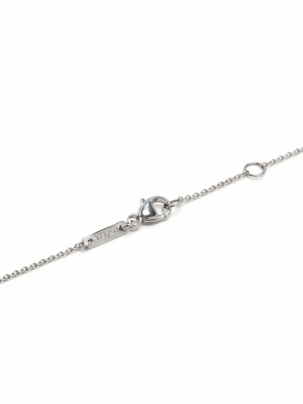 Stephen Webster 18K White Gold Feather Diamond Necklace