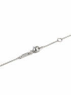 Stephen Webster 18K White Gold Feather Diamond Necklace