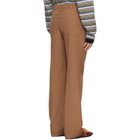 Marni Brown Virgin Wool Trousers