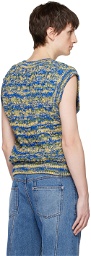 Andersson Bell Blue & Yellow Otreto Vest