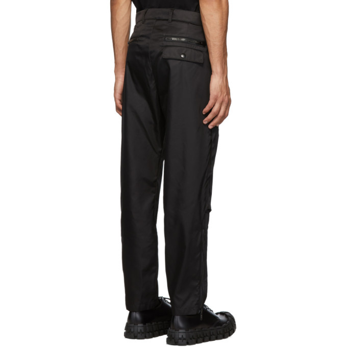 Prada nylon gabardine outlet trousers