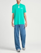 Ea7 Mens T-shirt Emerald in Green
