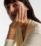 Shay Jewelry 18kt gold ring with sapphire and diamonds