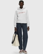 Carhartt Wip  Hooded Carhartt Sweatshirt Grey Hoodies