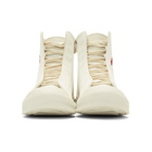 Alexander McQueen Off-White Iris High-Top Sneakers