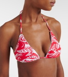 Melissa Odabash Adelaide floral bikini top