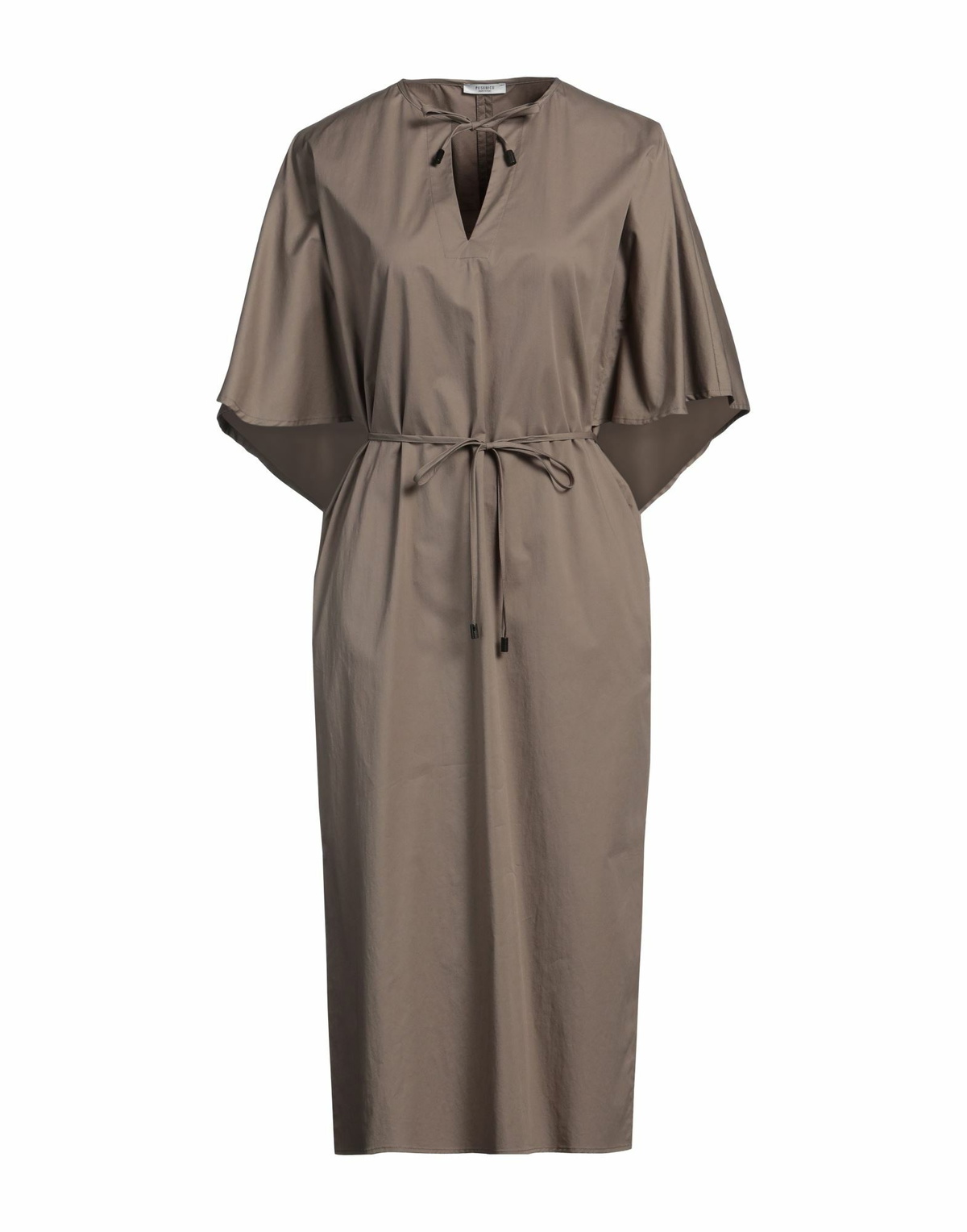 Peserico Womens Midi dress Khaki