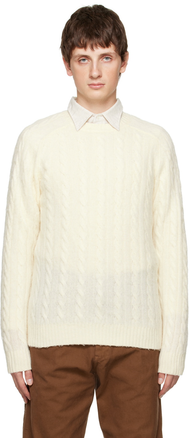 BEAMS PLUS Off-White 5G Sweater Beams Plus