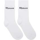 Thames White Eros Socks