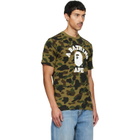 BAPE Khaki 1st Camo College T-shirt