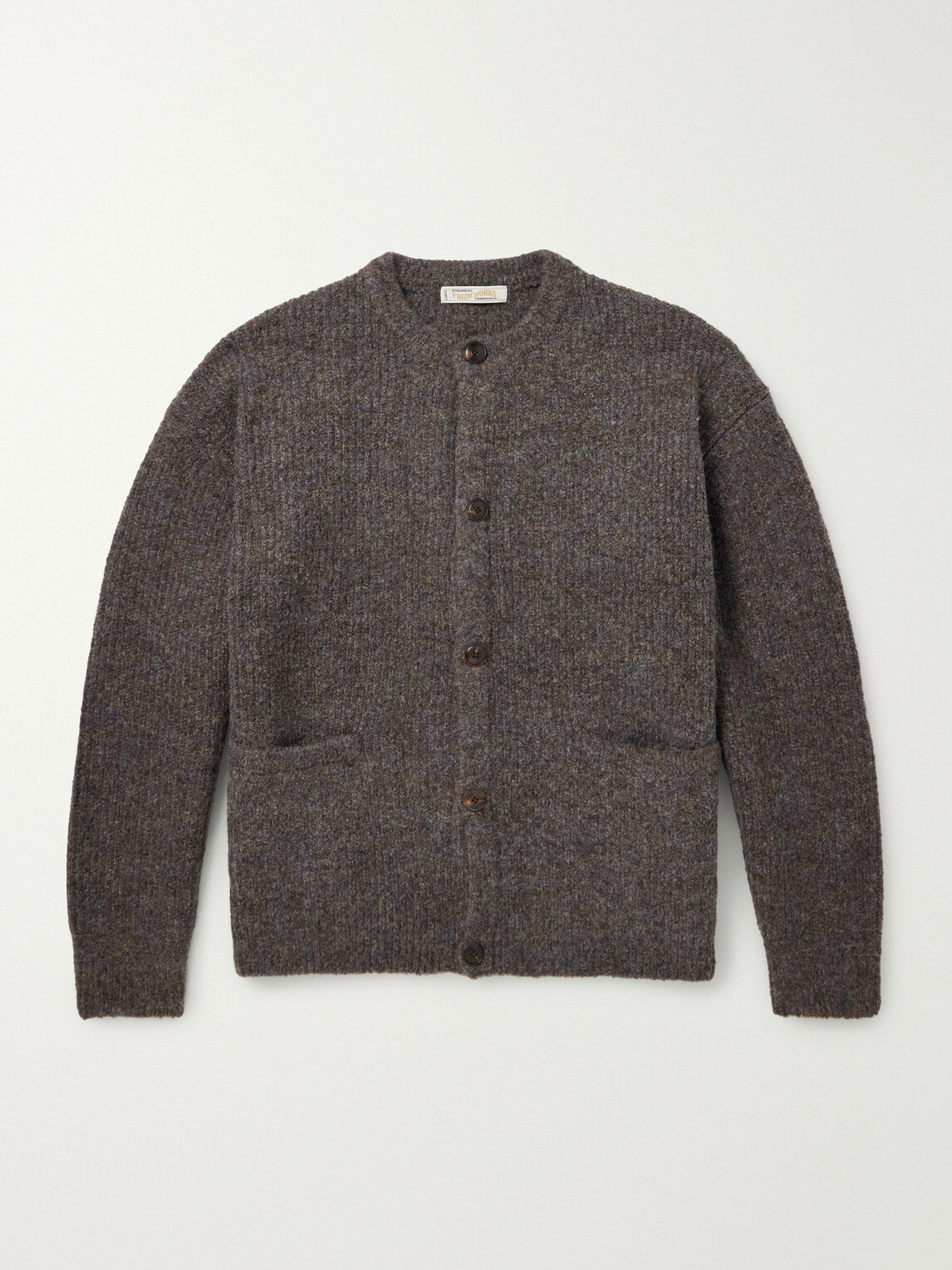 FrizmWORKS - Knitted Cardigan - Brown