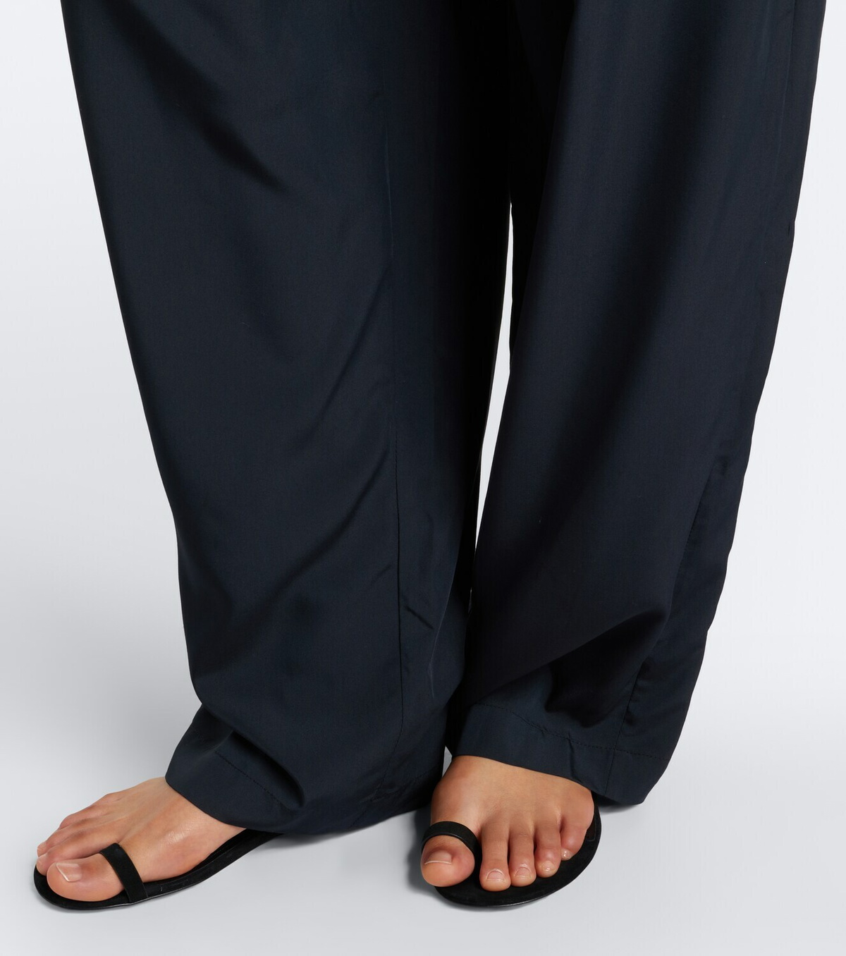 Isabel Marant Inaya layered wide-leg pants