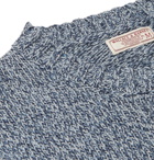 J.Crew - Slim-Fit Mélange Recycled Denim Sweater - Men - Blue