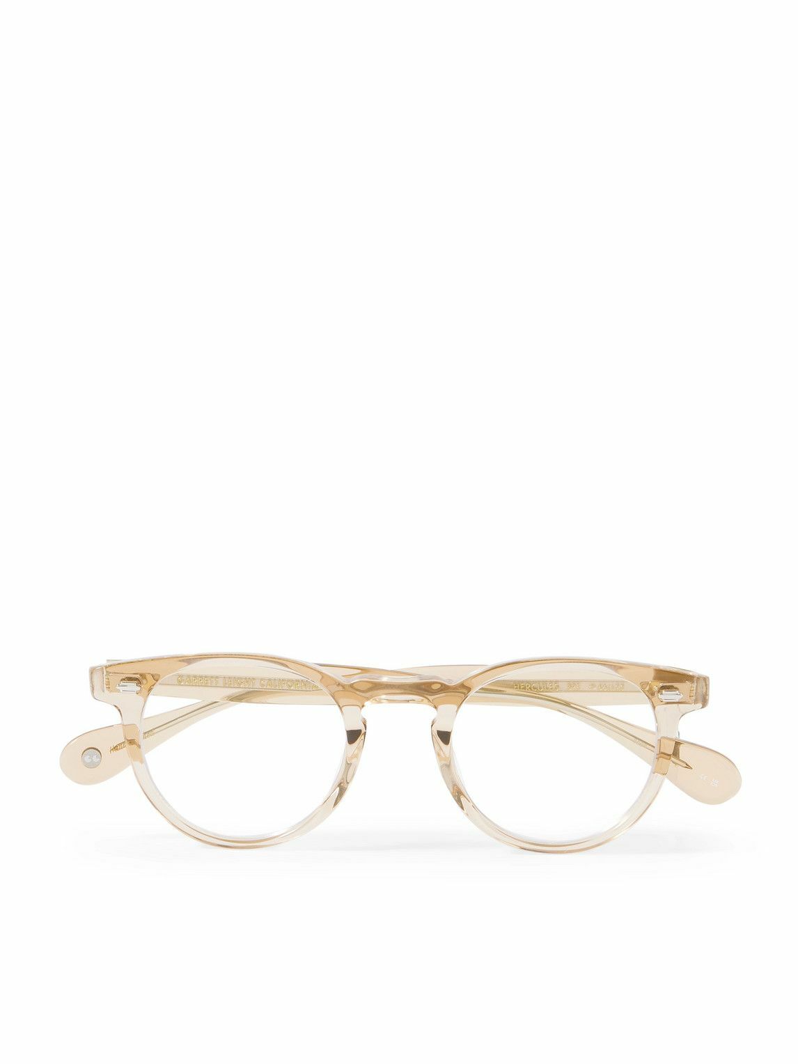 Garrett Leight California Optical - Hercules Round-Frame Acetate Optical Glasses