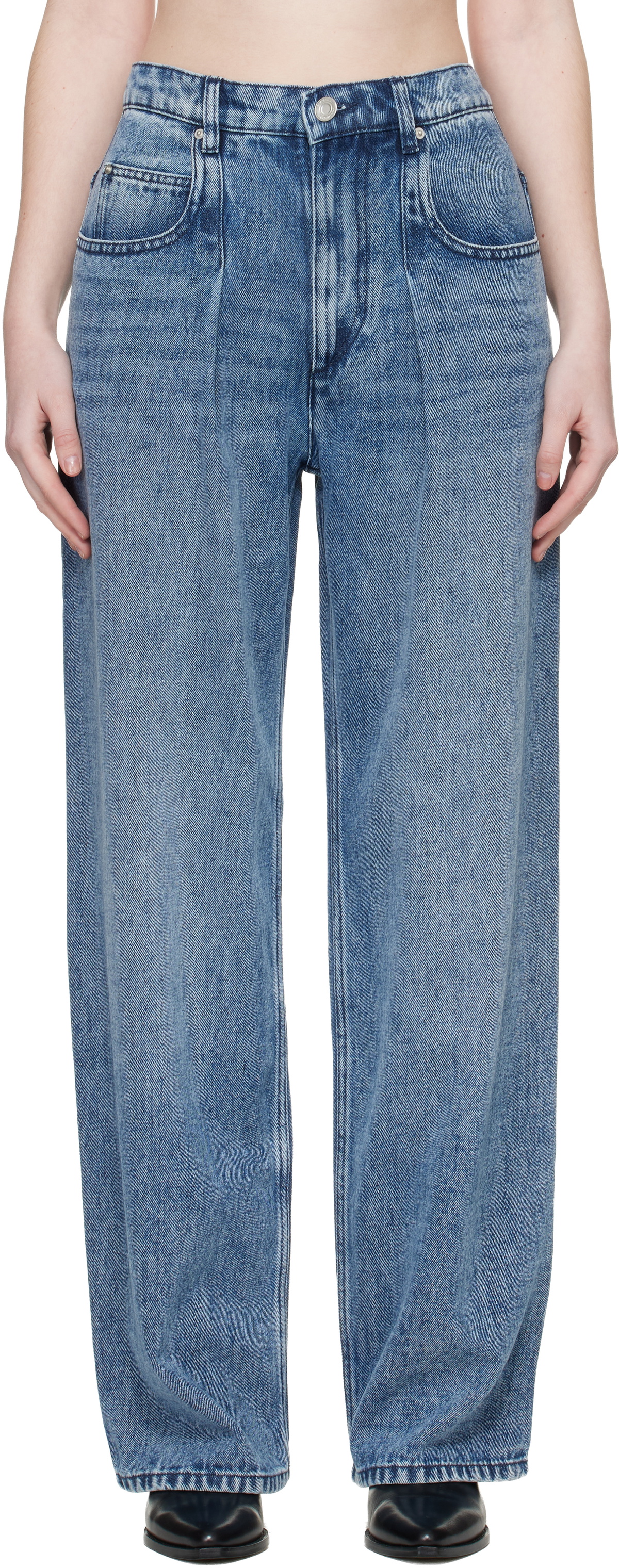 Isabel Marant Blue Rodayna Jeans