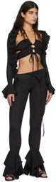 Emily Watson Black Amphitrite Trousers
