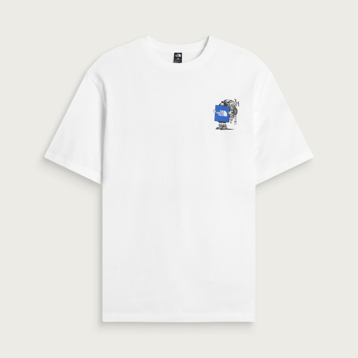 Photo: The North Face Men's Gear Up Get Out Relaxed T-Shirt in Tnf White