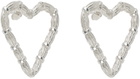 Bleue Burnham Silver Heart Willow Earrings