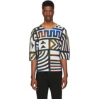 Homme Plisse Issey Miyake Multicolor Pleated Graphic T-Shirt