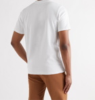 Casablanca - Printed Cotton-Jersey T-Shirt - White