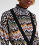 Missoni Zigzag belted cardigan