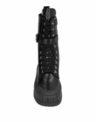 High Womens Ankle boots in Black